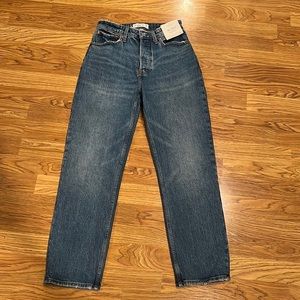 NWT abercrombie curve love dad jeans